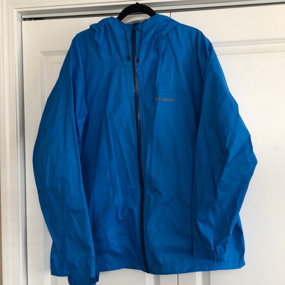 Columbia Womens 2XL Hooded Rain Shell
